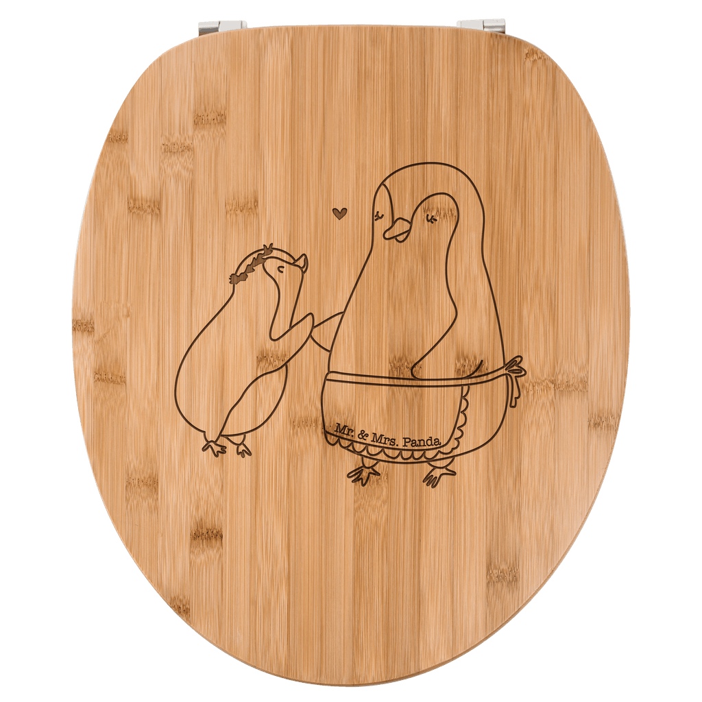 WC Sitz Pinguin mit Kind Klobrille, Klodeckel, Toilettendeckel, WC-Sitz, Toilette, Familie, Vatertag, Muttertag, Bruder, Schwester, Mama, Papa, Oma, Opa, Geschenk, Mami, Mutti, Mutter, Geburststag