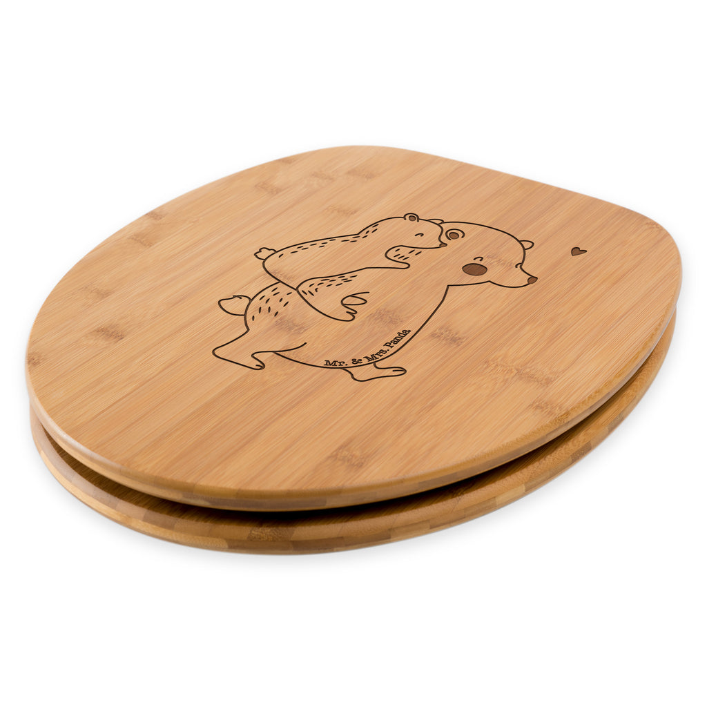 WC Sitz Papa Bär Klobrille, Klodeckel, Toilettendeckel, WC-Sitz, Toilette, Familie, Vatertag, Muttertag, Bruder, Schwester, Mama, Papa, Oma, Opa, Geschenk, Vater, Papi, Vati, Onkel, Geburtstag