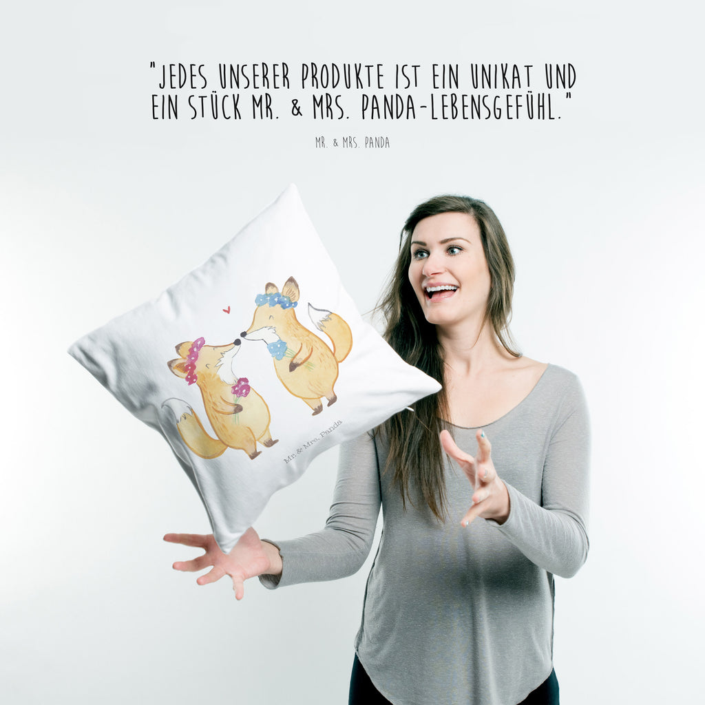 40x40 Kissen Füchse Pärchen Lesbian Pride Kissenhülle, Kopfkissen, Sofakissen, Dekokissen, Motivkissen, Hochzeit, Hochzeitsgeschenk, Ehe, Hochzeitsfeier, Trauung, Trauungsgeschenk, Hochzeitskarte, Verlobungsfeier, Verlobungsgeschenk, Hochzeitsgeschenkideen, Hochzeitsgeschenke für Brautpaar