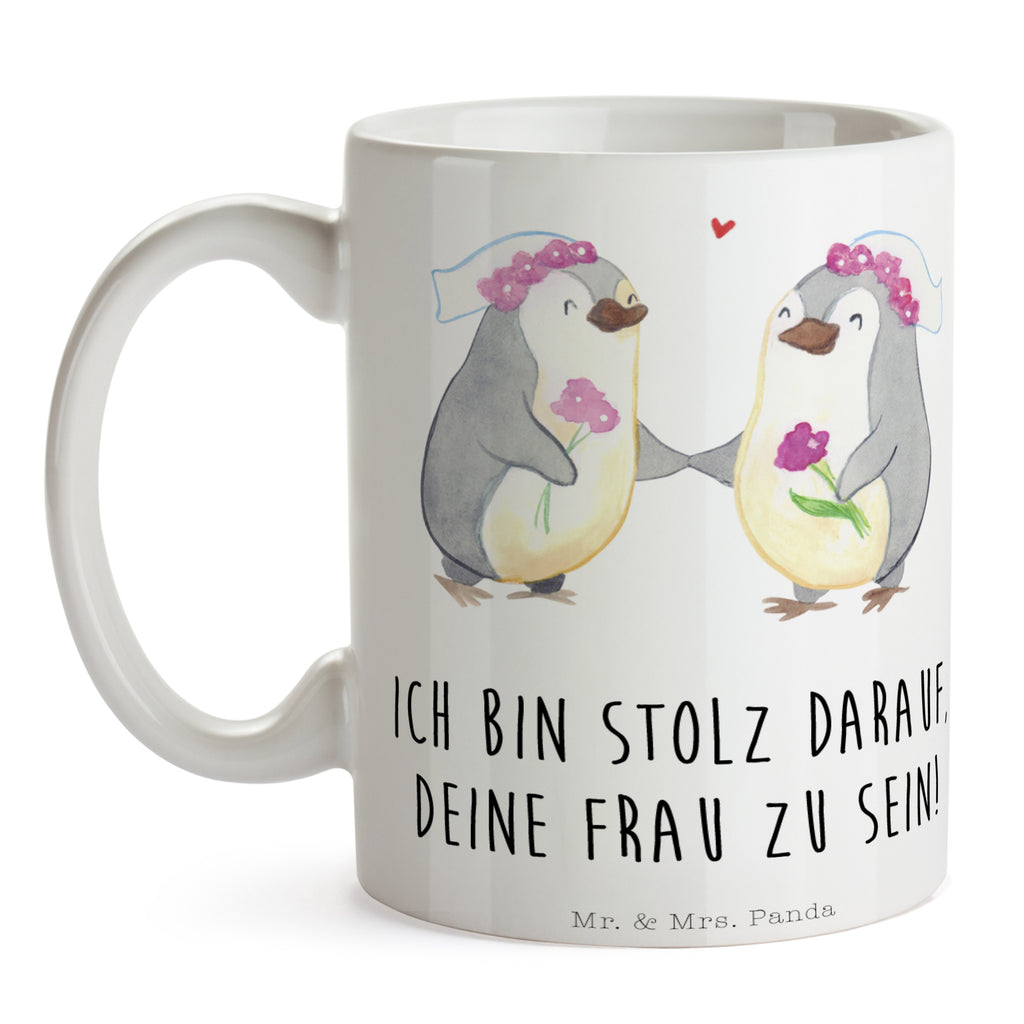 Tasse Pinguin Pärchen Lesbian Pride  Becher, Kaffeetasse, Kaffeebecher, Tee, Frühstück, Büro  Hochzeit, Hochzeitsgeschenk, Ehe, Hochzeitsfeier, Trauung, Trauungsgeschenk, Hochzeitskarte, Verlobungsfeier, Verlobungsgeschenk, Hochzeitsgeschenkideen