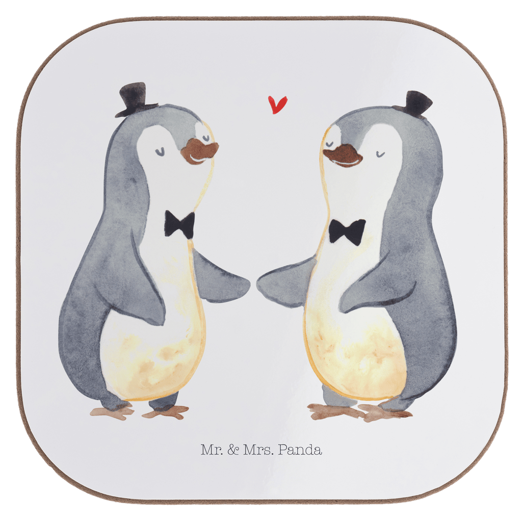 Quadratische Untersetzer Pinguin Pärchen Gay Pride Bierdeckel, Glasuntersetzer, Untersetzer Gläser, Getränkeuntersetzer, Hochzeit, Hochzeitsgeschenk, Ehe, Hochzeitsfeier, Trauung, Trauungsgeschenk, Hochzeitskarte, Verlobungsfeier, Verlobungsgeschenk, Hochzeitsgeschenkideen, Hochzeitsgeschenke für Brautpaar