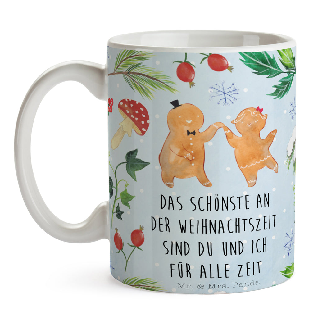 Tasse Lebkuchen Pärchen  Becher, Kaffeetasse, Kaffeebecher, Tee, Frühstück, Büro  Winter, Weihnachten, Weihnachtsdeko, Nikolaus, Advent, Heiligabend, Wintermotiv