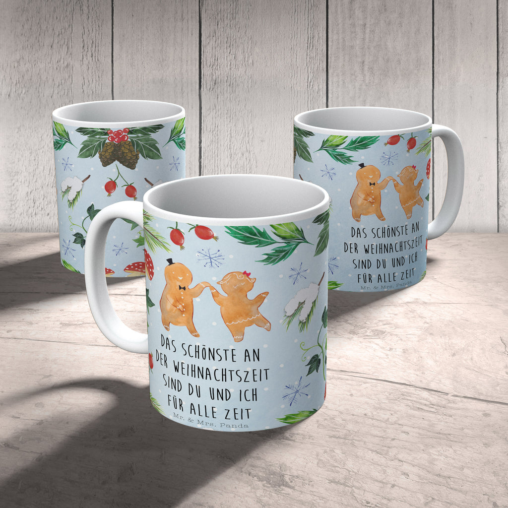 Tasse Lebkuchen Pärchen  Becher, Kaffeetasse, Kaffeebecher, Tee, Frühstück, Büro  Winter, Weihnachten, Weihnachtsdeko, Nikolaus, Advent, Heiligabend, Wintermotiv
