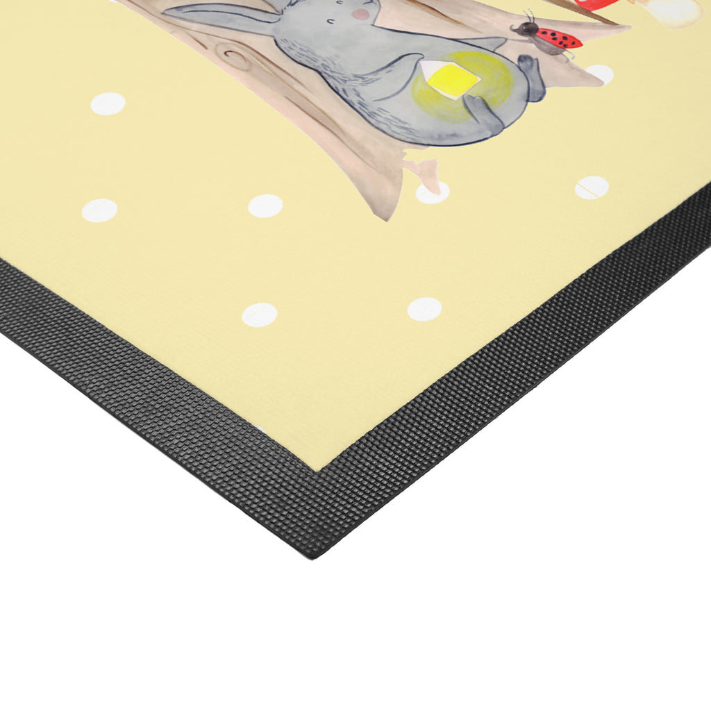 Fußmatte Waldtiere Picknick Türvorleger, Schmutzmatte, Fußabtreter, Matte, Schmutzfänger, Fußabstreifer, Schmutzfangmatte, Türmatte, Motivfußmatte, Haustürmatte, Vorleger, süße Tiermotive, gute Laune, lustige Sprüche, Tiere, Waldtiere, Picknick, Wald, Fuchs, Hase, Igel, Maus, Eichhörnchen