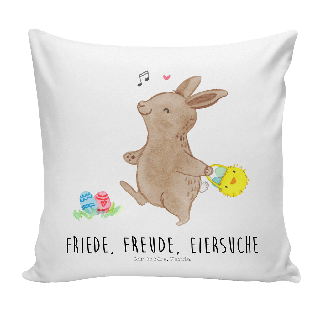 40x40 Kissen Hase Eiersuche Kissenhülle, Kopfkissen, Sofakissen, Dekokissen, Motivkissen, Ostern, Osterhase, Ostergeschenke, Osternest, Osterdeko, Geschenk zu Ostern