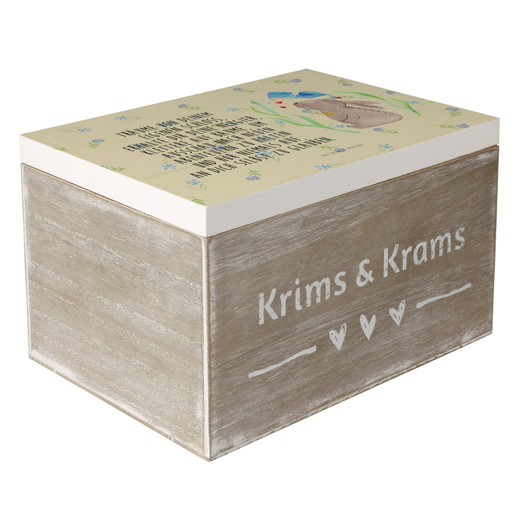 Holzkiste Hase Blume Holzkiste, Kiste, Schatzkiste, Truhe, Schatulle, XXL, Erinnerungsbox, Erinnerungskiste, Dekokiste, Aufbewahrungsbox, Ostern, Osterhase, Ostergeschenke, Osternest, Osterdeko, Geschenk zu Ostern, Hase, Kaninchen, Kind, Taufe, Taufgeschenk, Geburt, Schwangerschaft, erstes Kind, Kindergeburtstag, Geburtstag, Hoffnung, Träume