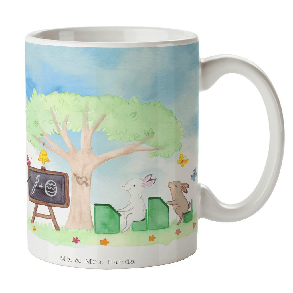 Tasse Hasenschule  Becher, Kaffeetasse, Kaffeebecher, Tee, Frühstück, Büro  Ostern, Osterhase, Ostergeschenke, Osternest, Osterdeko, Geschenk zu Ostern