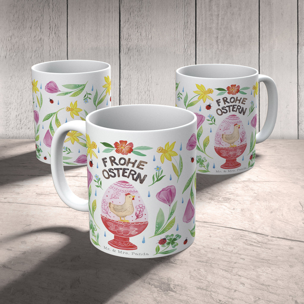 Tasse Frohe Ostern Ei Becher, Kaffeetasse, Kaffeebecher, Tee, Frühstück, Büro, Ostern, Osterhase, Ostergeschenke, Osternest, Osterdeko, Geschenk zu Ostern