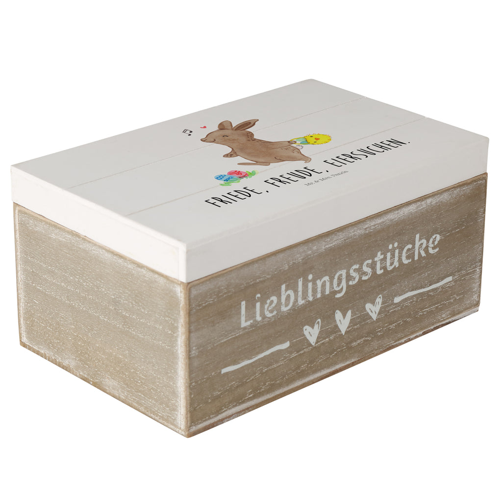 Holzkiste Hase Eiersuche Holzkiste, Kiste, Schatzkiste, Truhe, Schatulle, XXL, Erinnerungsbox, Erinnerungskiste, Dekokiste, Aufbewahrungsbox, Ostern, Osterhase, Ostergeschenke, Osternest, Osterdeko, Geschenk zu Ostern