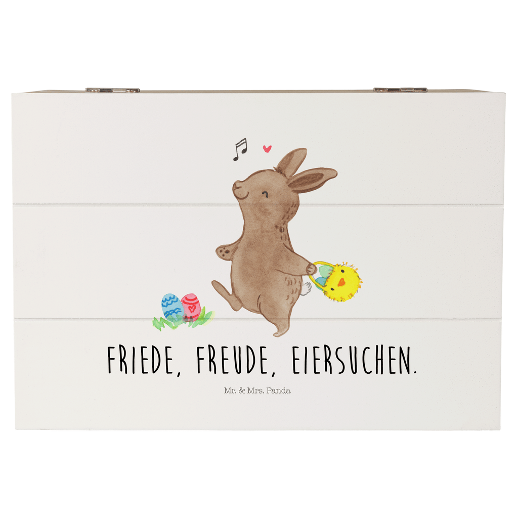Holzkiste Hase Eiersuche Holzkiste, Kiste, Schatzkiste, Truhe, Schatulle, XXL, Erinnerungsbox, Erinnerungskiste, Dekokiste, Aufbewahrungsbox, Ostern, Osterhase, Ostergeschenke, Osternest, Osterdeko, Geschenk zu Ostern