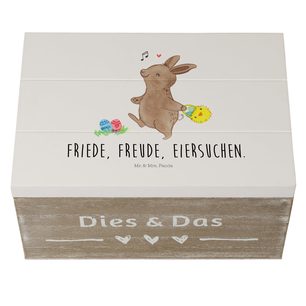 Holzkiste Hase Eiersuche Holzkiste, Kiste, Schatzkiste, Truhe, Schatulle, XXL, Erinnerungsbox, Erinnerungskiste, Dekokiste, Aufbewahrungsbox, Ostern, Osterhase, Ostergeschenke, Osternest, Osterdeko, Geschenk zu Ostern