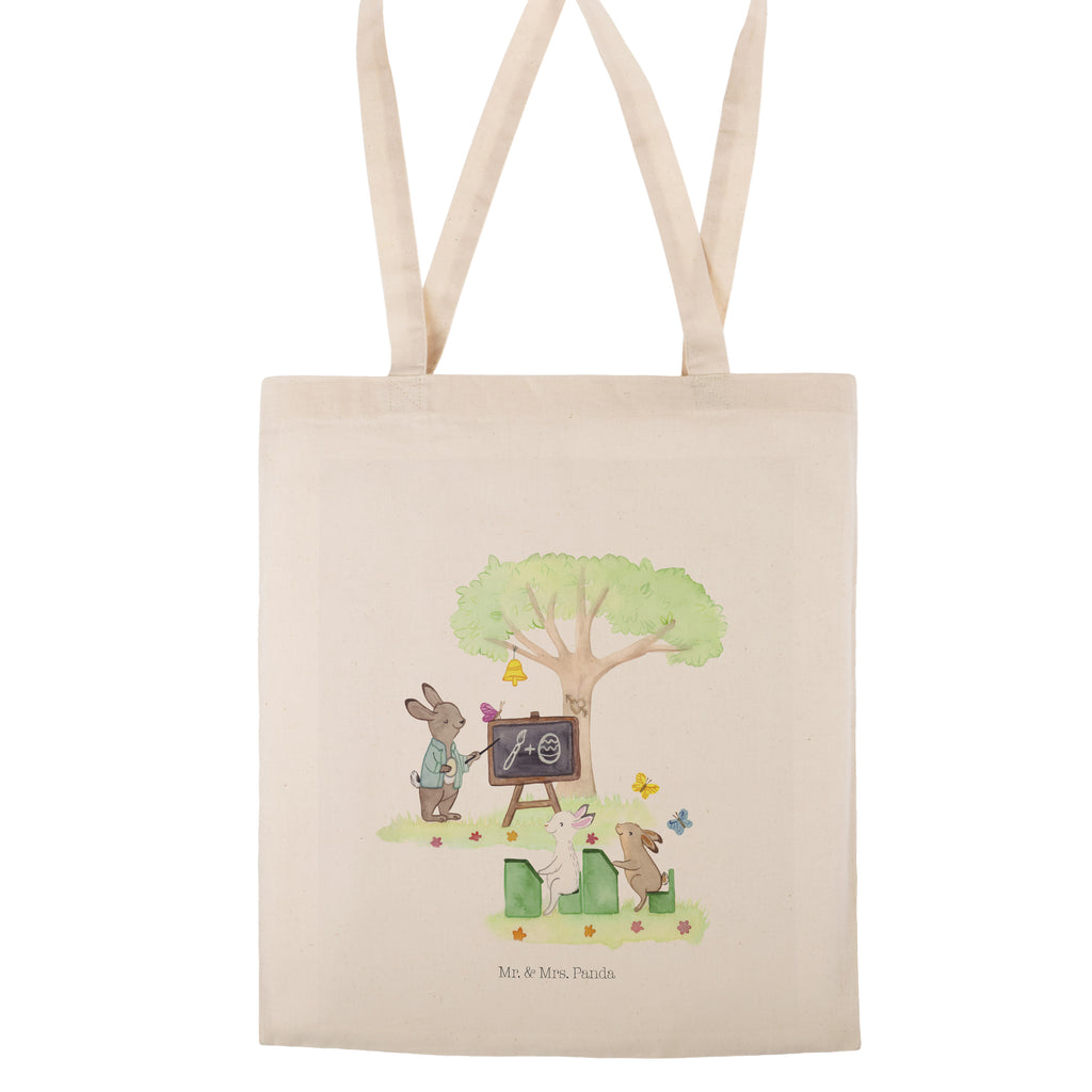 Tragetasche Hasenschule Beuteltasche, Beutel, Einkaufstasche, Jutebeutel, Stoffbeutel, Ostern, Osterhase, Ostergeschenke, Osternest, Osterdeko, Geschenk zu Ostern