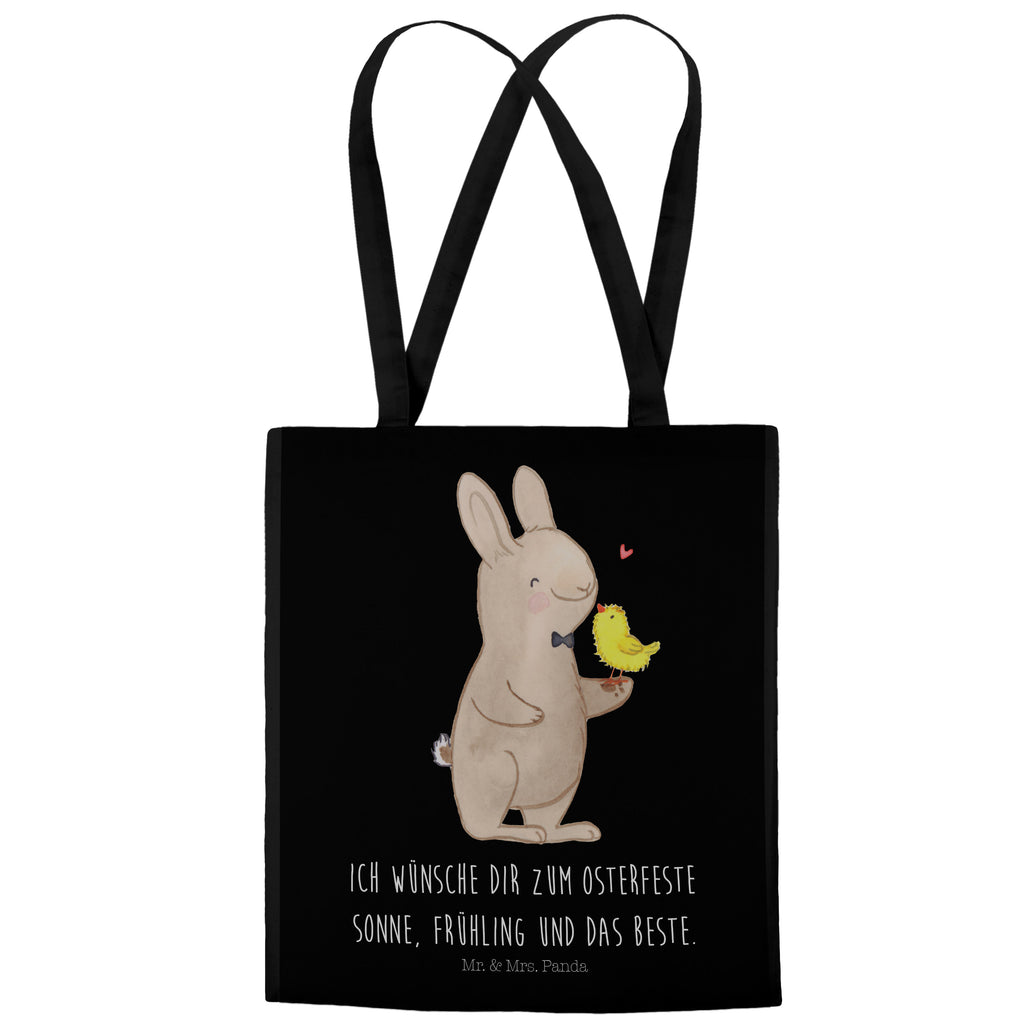 Tragetasche Hase mit Küken Beuteltasche, Beutel, Einkaufstasche, Jutebeutel, Stoffbeutel, Ostern, Osterhase, Ostergeschenke, Osternest, Osterdeko, Geschenk zu Ostern