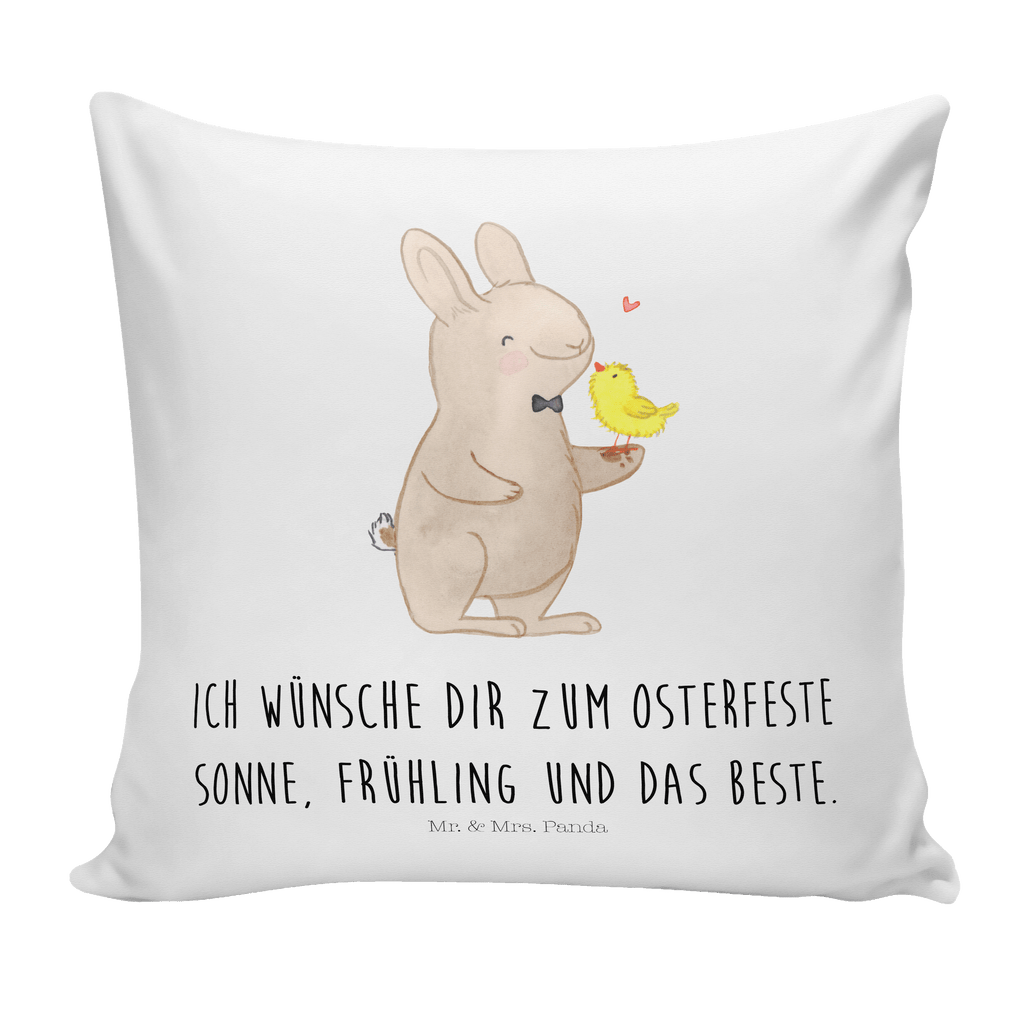 40x40 Kissen Hase mit Küken Kissenhülle, Kopfkissen, Sofakissen, Dekokissen, Motivkissen, Ostern, Osterhase, Ostergeschenke, Osternest, Osterdeko, Geschenk zu Ostern
