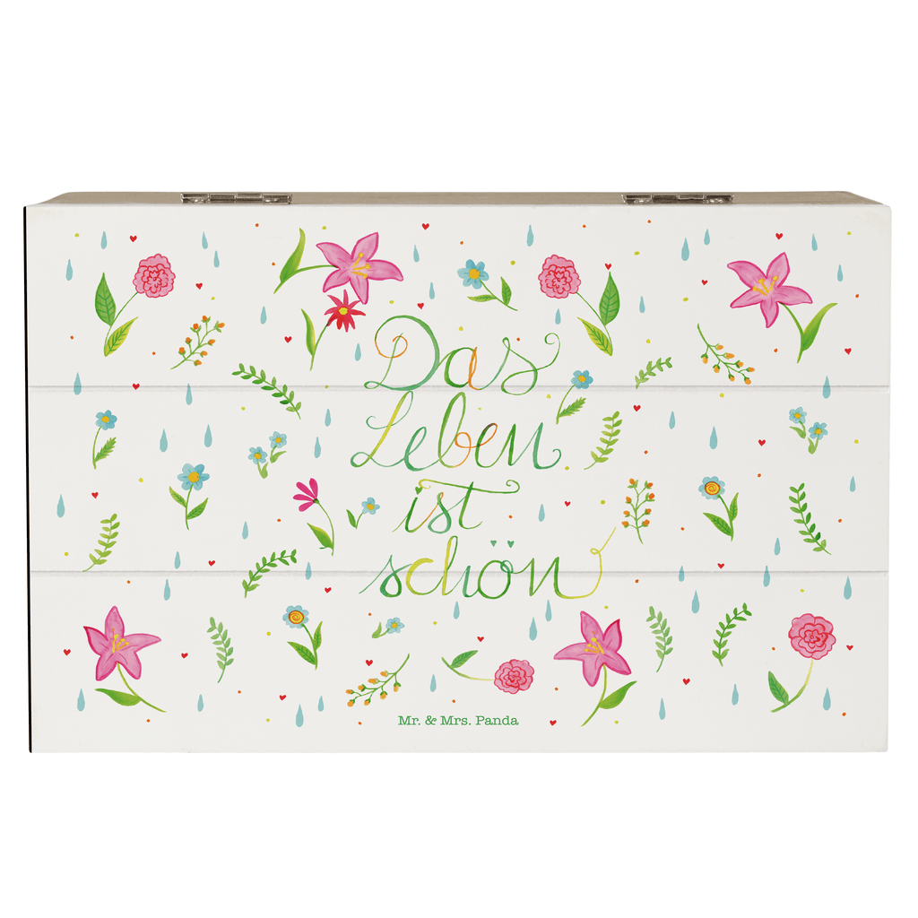 Holzkiste Blumen Das Leben ist schön Blumen, Blümchen, Das Leben ist schön, Spruch über das Leben, Motivation Spruch, fröhlich sein, glücklich sein Holzkiste, Kiste, Schatzkiste, Truhe, Schatulle, XXL,  Erinnerungsbox, Erinnerungskiste, Dekokiste, Aufbewahrungsbox  Blumen Deko, Frühlings Deko, Sommer Deko, Dekoration, positive Botschaft, Naturliebhaber, Outdoor, Natur, Abenteuer