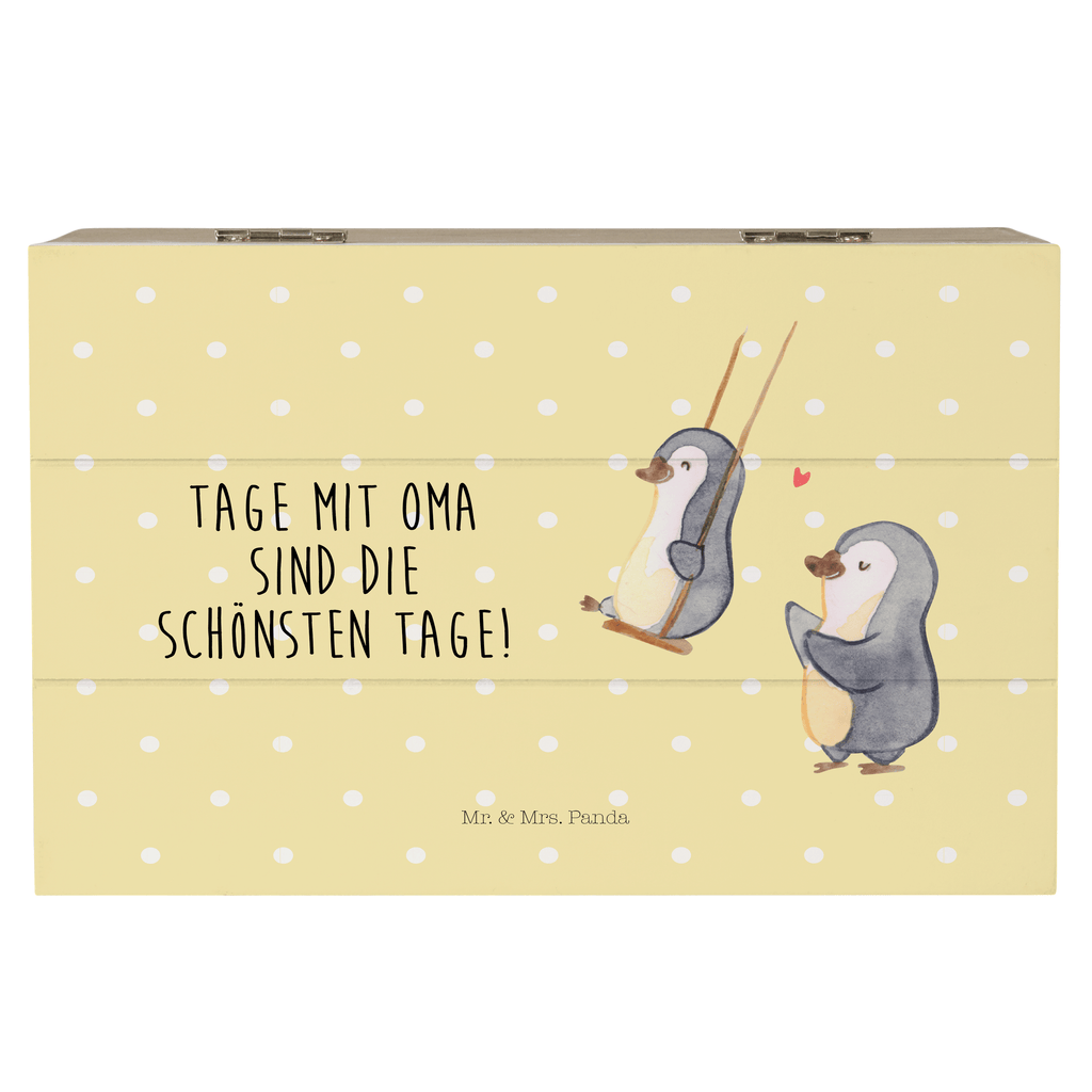 Holzkiste Pinguin Oma schaukeln Holzkiste, Kiste, Schatzkiste, Truhe, Schatulle, XXL, Erinnerungsbox, Erinnerungskiste, Dekokiste, Aufbewahrungsbox, Familie, Vatertag, Muttertag, Bruder, Schwester, Mama, Papa, Oma, Opa, beste Oma, Lieblingsoma, Geschenk für Oma, Omi, Großmutter