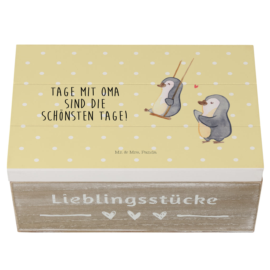Holzkiste Pinguin Oma schaukeln Holzkiste, Kiste, Schatzkiste, Truhe, Schatulle, XXL, Erinnerungsbox, Erinnerungskiste, Dekokiste, Aufbewahrungsbox, Familie, Vatertag, Muttertag, Bruder, Schwester, Mama, Papa, Oma, Opa, beste Oma, Lieblingsoma, Geschenk für Oma, Omi, Großmutter
