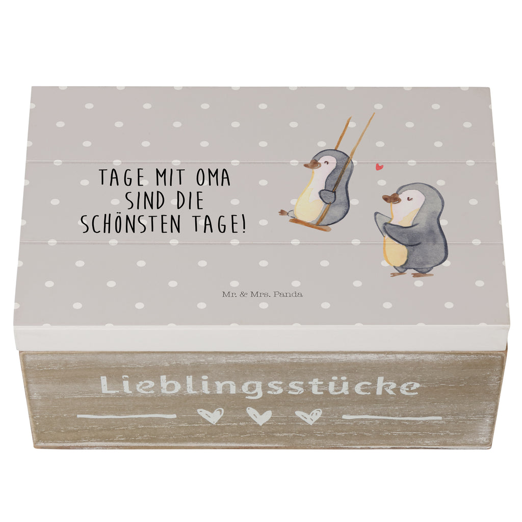 Holzkiste Pinguin Oma schaukeln Holzkiste, Kiste, Schatzkiste, Truhe, Schatulle, XXL, Erinnerungsbox, Erinnerungskiste, Dekokiste, Aufbewahrungsbox, Familie, Vatertag, Muttertag, Bruder, Schwester, Mama, Papa, Oma, Opa, beste Oma, Lieblingsoma, Geschenk für Oma, Omi, Großmutter