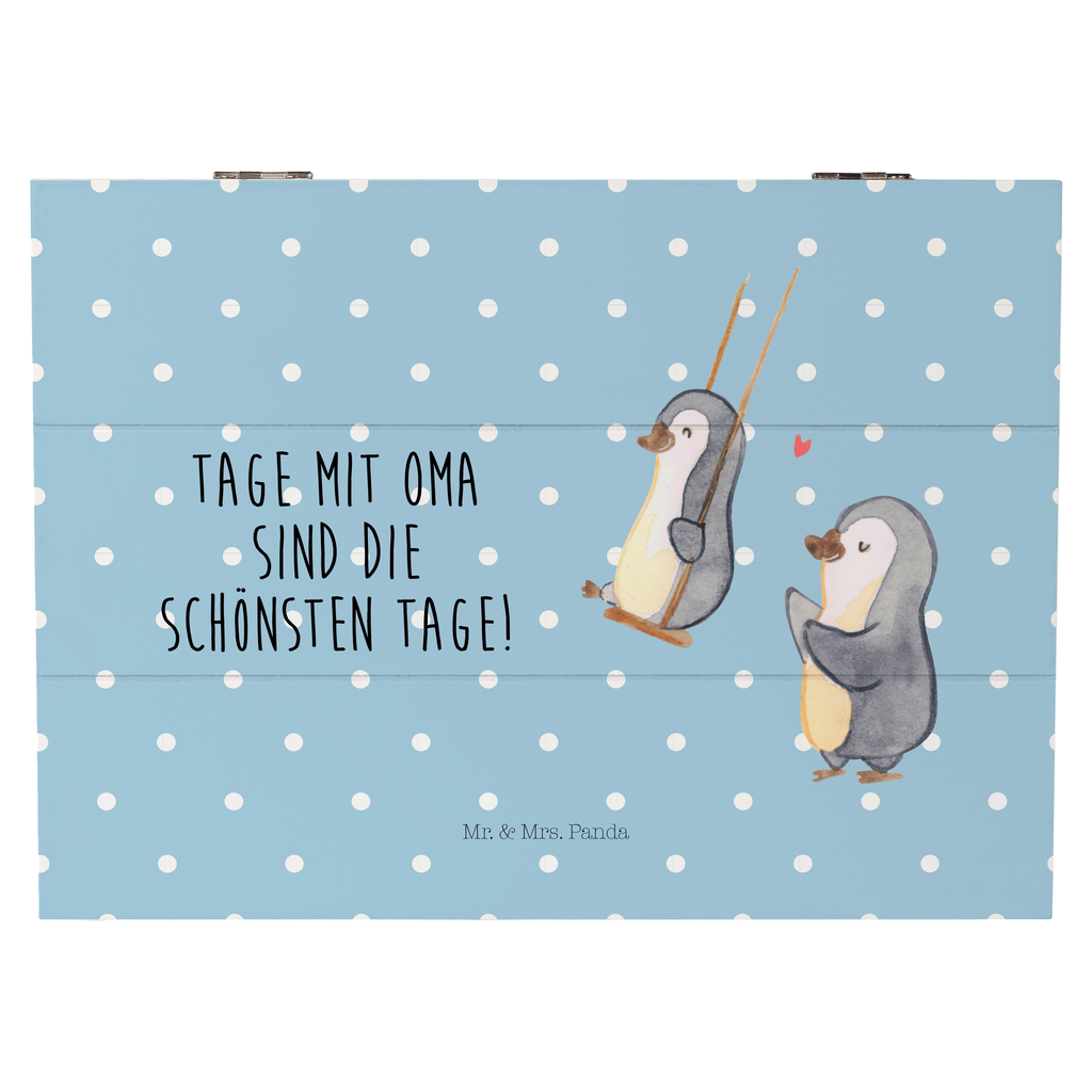 Holzkiste Pinguin Oma schaukeln Holzkiste, Kiste, Schatzkiste, Truhe, Schatulle, XXL, Erinnerungsbox, Erinnerungskiste, Dekokiste, Aufbewahrungsbox, Familie, Vatertag, Muttertag, Bruder, Schwester, Mama, Papa, Oma, Opa, beste Oma, Lieblingsoma, Geschenk für Oma, Omi, Großmutter