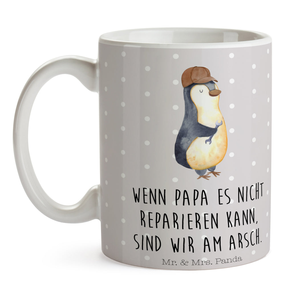 Tasse Wenn Papa es nicht reparieren kann, sind wir am Arsch Papa, Vater, Vatertag, Geschenk Papa, Bester Papa der Welt Becher, Kaffeetasse, Kaffeebecher, Tee, Frühstück, Büro  Familie, Vatertag, Muttertag, Bruder, Schwester, Mama, Papa, Oma, Opa