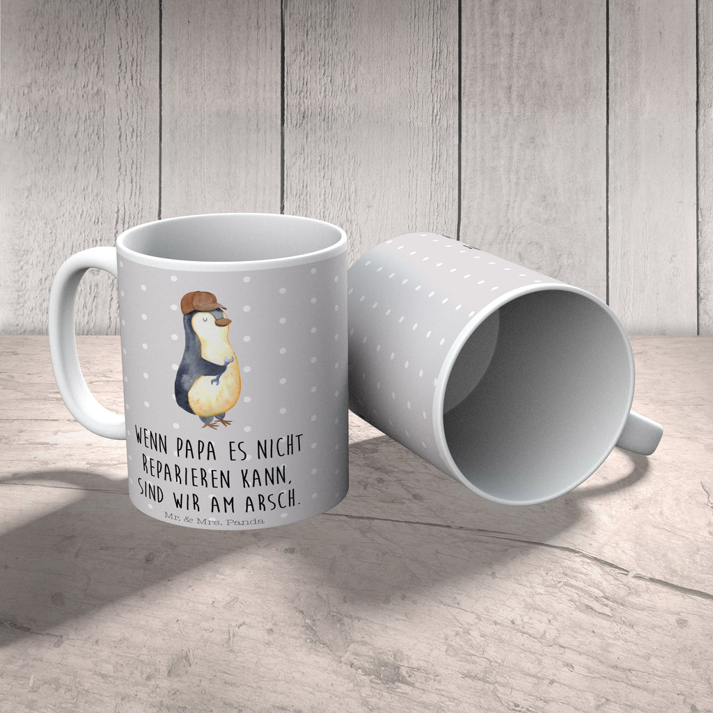 Tasse Wenn Papa es nicht reparieren kann, sind wir am Arsch Papa, Vater, Vatertag, Geschenk Papa, Bester Papa der Welt Becher, Kaffeetasse, Kaffeebecher, Tee, Frühstück, Büro  Familie, Vatertag, Muttertag, Bruder, Schwester, Mama, Papa, Oma, Opa