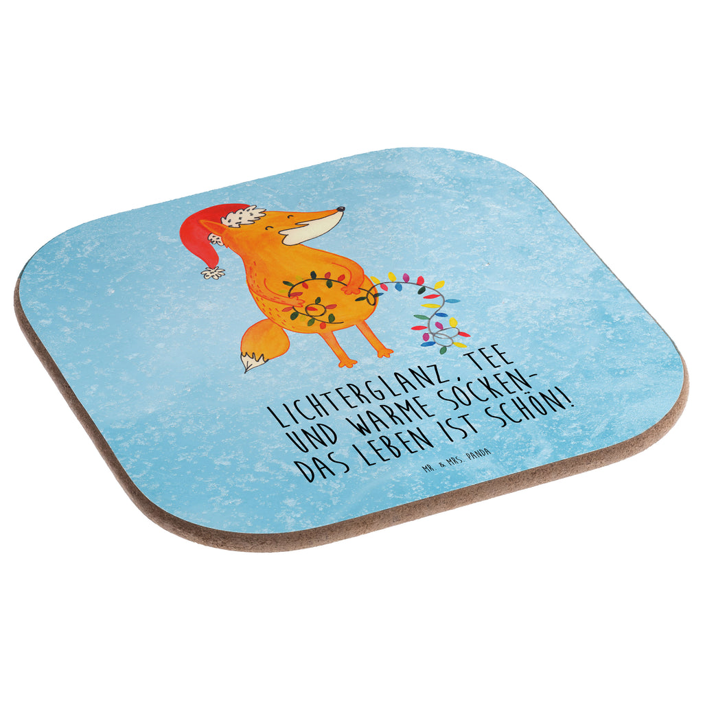 Quadratische Untersetzer Fuchs Weihnachten Bierdeckel, Glasuntersetzer, Untersetzer Gläser, Getränkeuntersetzer, Winter, Weihnachten, Weihnachtsdeko, Nikolaus, Advent, Heiligabend, Wintermotiv, Fuchs, Füchse, Spruch schön, Geschenk Weihnachten, Weihnachtsmann, Weihnachtszeit