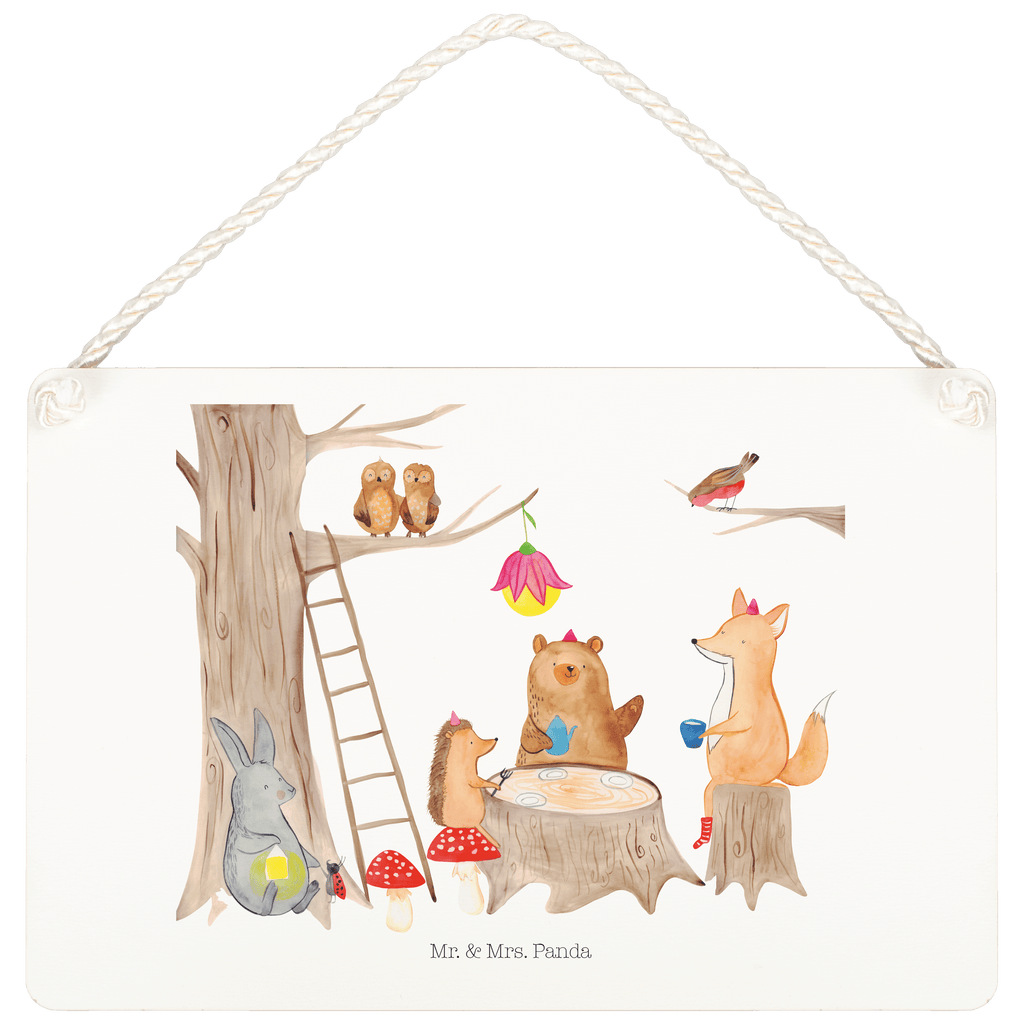 Deko Schild Waldtiere Picknick Dekoschild, Deko Schild, Schild, Tür Schild, Türschild, Holzschild, Wandschild, Wanddeko, Tiermotive, Gute Laune, lustige Sprüche, Tiere, Waldtiere, Picknick, Wald, Fuchs, Hase, Igel, Maus, Eichhörnchen