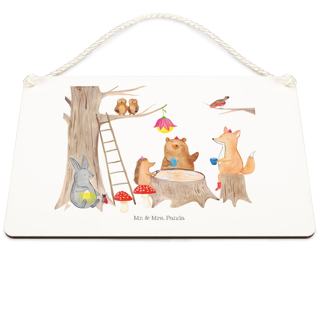 Deko Schild Waldtiere Picknick Dekoschild, Deko Schild, Schild, Tür Schild, Türschild, Holzschild, Wandschild, Wanddeko, Tiermotive, Gute Laune, lustige Sprüche, Tiere, Waldtiere, Picknick, Wald, Fuchs, Hase, Igel, Maus, Eichhörnchen