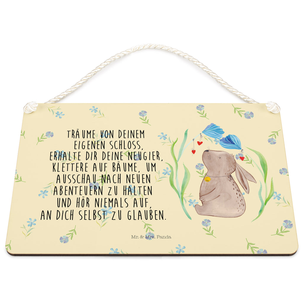 Deko Schild Hase Blume Dekoschild, Deko Schild, Schild, Tür Schild, Türschild, Holzschild, Wandschild, Wanddeko, Ostern, Osterhase, Ostergeschenke, Osternest, Osterdeko, Geschenk zu Ostern, Hase, Kaninchen, Kind, Taufe, Taufgeschenk, Geburt, Schwangerschaft, erstes Kind, Kindergeburtstag, Geburtstag, Hoffnung, Träume