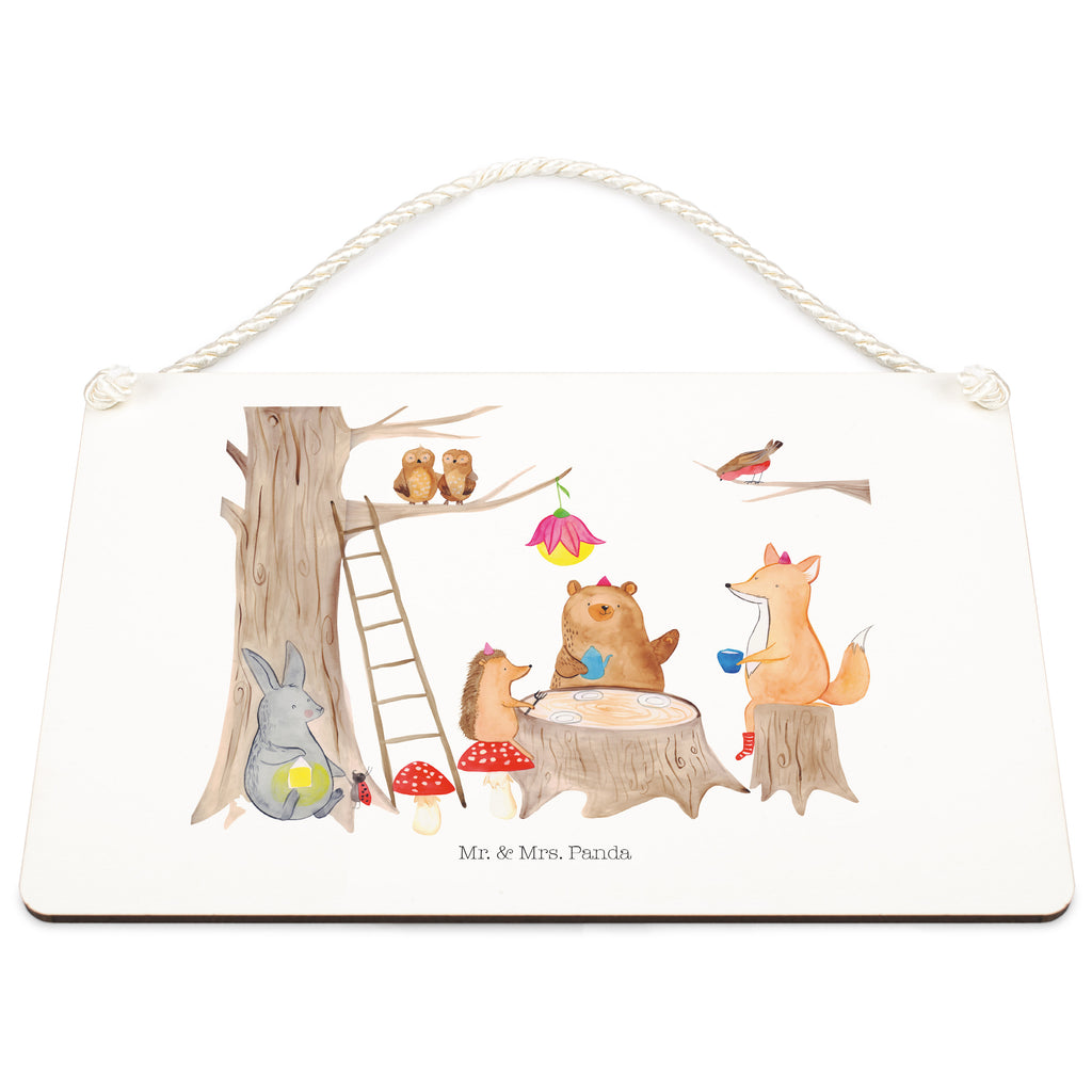 Deko Schild Waldtiere Picknick Dekoschild, Deko Schild, Schild, Tür Schild, Türschild, Holzschild, Wandschild, Wanddeko, Tiermotive, Gute Laune, lustige Sprüche, Tiere, Waldtiere, Picknick, Wald, Fuchs, Hase, Igel, Maus, Eichhörnchen