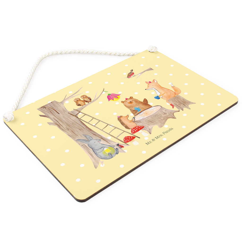 Deko Schild Waldtiere Picknick Dekoschild, Deko Schild, Schild, Tür Schild, Türschild, Holzschild, Wandschild, Wanddeko, Tiermotive, Gute Laune, lustige Sprüche, Tiere, Waldtiere, Picknick, Wald, Fuchs, Hase, Igel, Maus, Eichhörnchen