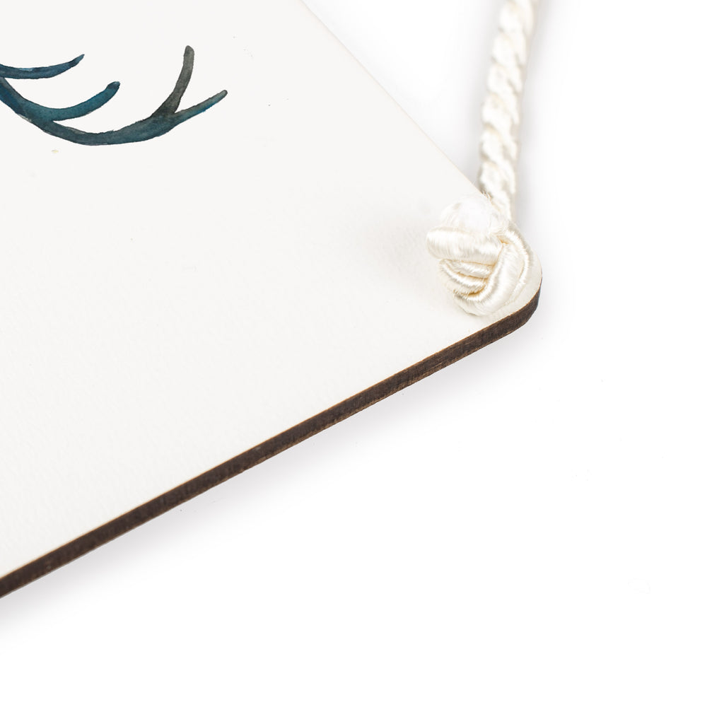 Deko Schild Hirsch I love the woods Dekoschild, Deko Schild, Schild, Tür Schild, Türschild, Holzschild, Wandschild, Wanddeko, Blumen Deko, Frühlings Deko, Sommer Deko, Dekoration, positive Botschaft, Naturliebhaber, Outdoor, Natur, Abenteuer, Wald, woods, Hirsch