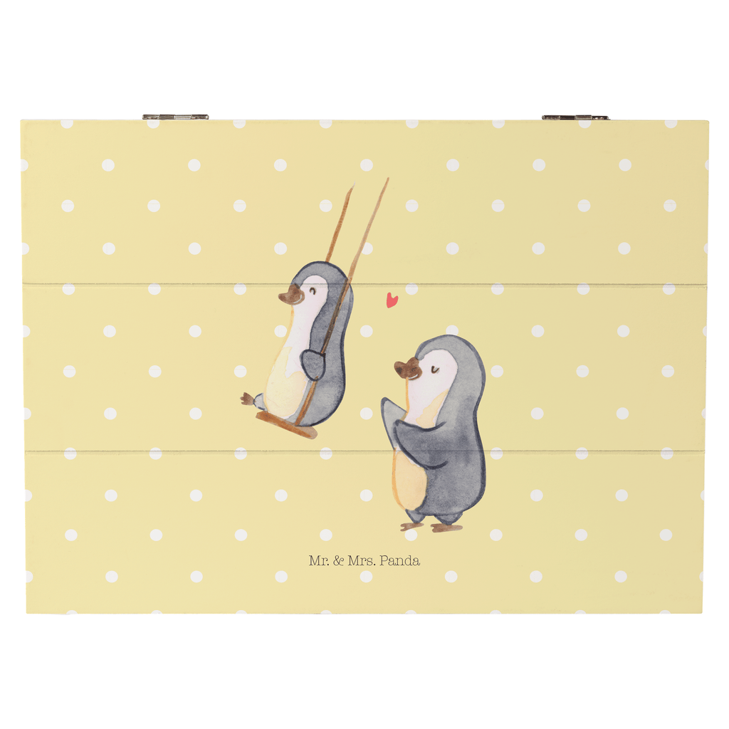 Holzkiste Pinguin Oma schaukeln Holzkiste, Kiste, Schatzkiste, Truhe, Schatulle, XXL, Erinnerungsbox, Erinnerungskiste, Dekokiste, Aufbewahrungsbox, Familie, Vatertag, Muttertag, Bruder, Schwester, Mama, Papa, Oma, Opa, beste Oma, Lieblingsoma, Geschenk für Oma, Omi, Großmutter