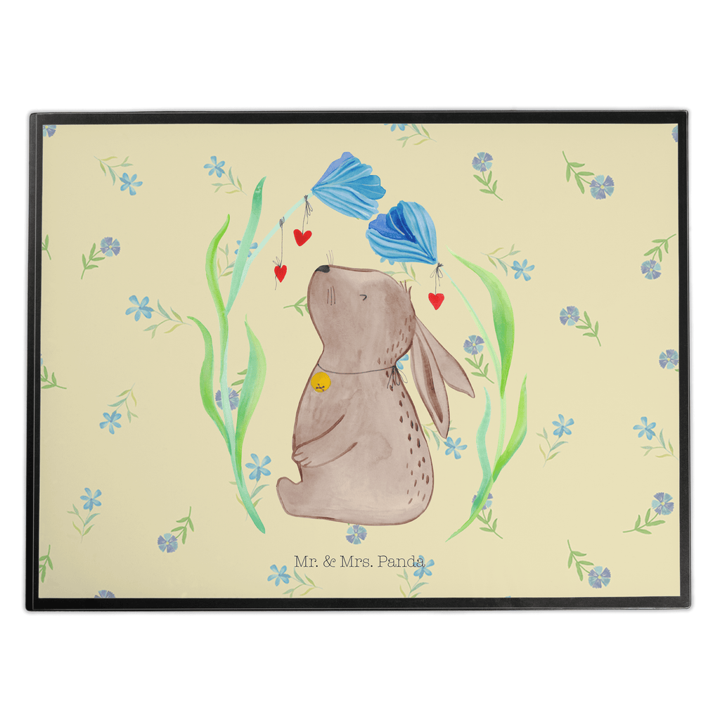 Schreibtischunterlage Hase Blume Schreibunterlage, Schreibtischauflage, Bürobedarf, Büroartikel, Schreibwaren, Schreibtisch Unterlagen, Schreibtischunterlage Groß, Ostern, Osterhase, Ostergeschenke, Osternest, Osterdeko, Geschenk zu Ostern, Hase, Kaninchen, Kind, Taufe, Taufgeschenk, Geburt, Schwangerschaft, erstes Kind, Kindergeburtstag, Geburtstag, Hoffnung, Träume