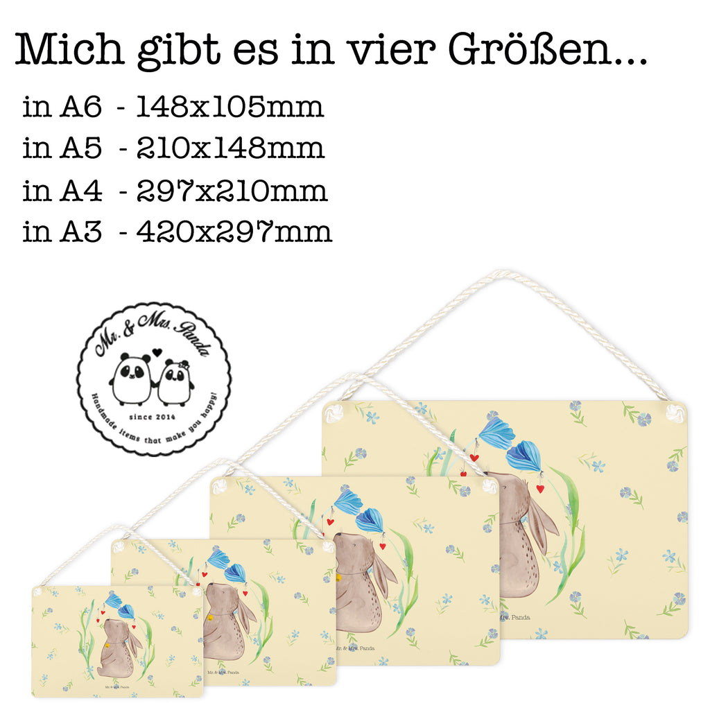 Deko Schild Hase Blume Dekoschild, Deko Schild, Schild, Tür Schild, Türschild, Holzschild, Wandschild, Wanddeko, Ostern, Osterhase, Ostergeschenke, Osternest, Osterdeko, Geschenk zu Ostern, Hase, Kaninchen, Kind, Taufe, Taufgeschenk, Geburt, Schwangerschaft, erstes Kind, Kindergeburtstag, Geburtstag, Hoffnung, Träume