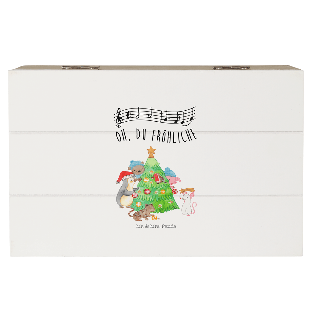 Holzkiste Weihnachtsbaum schmücken Holzkiste, Kiste, Schatzkiste, Truhe, Schatulle, XXL, Erinnerungsbox, Erinnerungskiste, Dekokiste, Aufbewahrungsbox, Winter, Weihnachten, Weihnachtsdeko, Nikolaus, Advent, Heiligabend, Wintermotiv