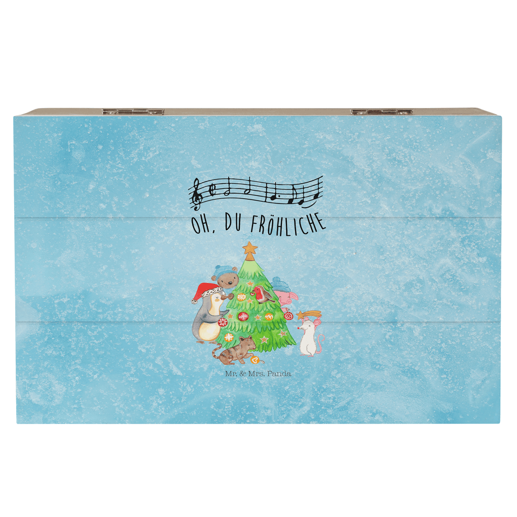 Holzkiste Weihnachtsbaum schmücken Holzkiste, Kiste, Schatzkiste, Truhe, Schatulle, XXL, Erinnerungsbox, Erinnerungskiste, Dekokiste, Aufbewahrungsbox, Winter, Weihnachten, Weihnachtsdeko, Nikolaus, Advent, Heiligabend, Wintermotiv