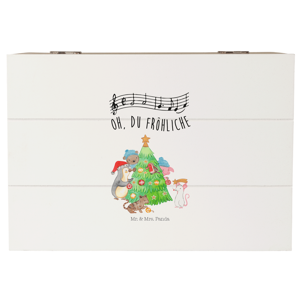 Holzkiste Weihnachtsbaum schmücken Holzkiste, Kiste, Schatzkiste, Truhe, Schatulle, XXL, Erinnerungsbox, Erinnerungskiste, Dekokiste, Aufbewahrungsbox, Winter, Weihnachten, Weihnachtsdeko, Nikolaus, Advent, Heiligabend, Wintermotiv