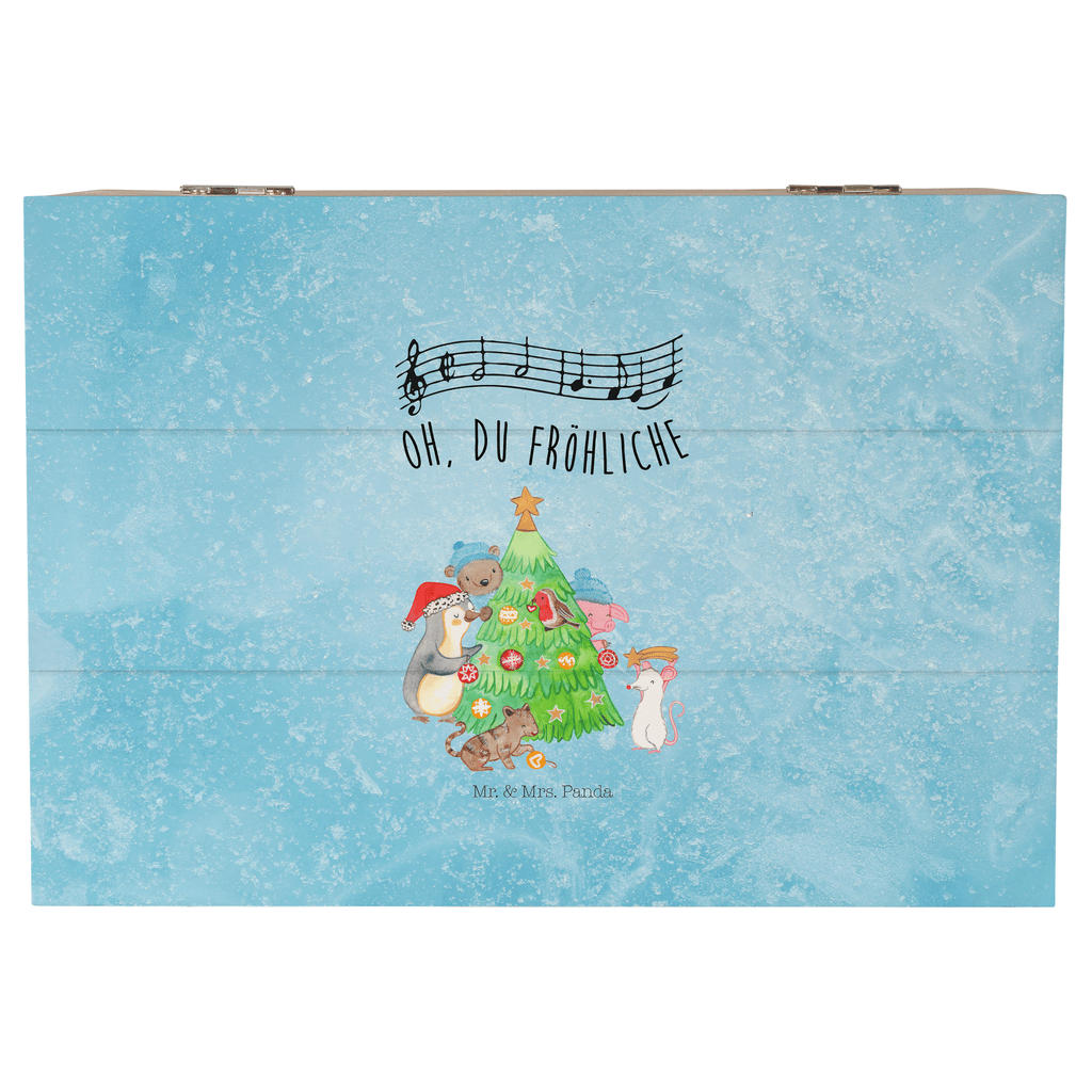 Holzkiste Weihnachtsbaum schmücken Holzkiste, Kiste, Schatzkiste, Truhe, Schatulle, XXL, Erinnerungsbox, Erinnerungskiste, Dekokiste, Aufbewahrungsbox, Winter, Weihnachten, Weihnachtsdeko, Nikolaus, Advent, Heiligabend, Wintermotiv