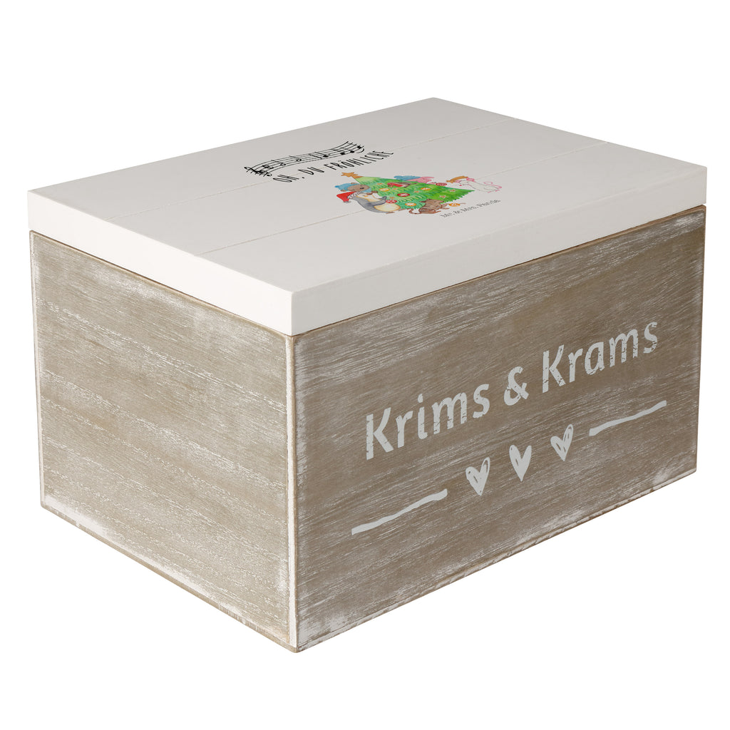 Holzkiste Weihnachtsbaum schmücken Holzkiste, Kiste, Schatzkiste, Truhe, Schatulle, XXL, Erinnerungsbox, Erinnerungskiste, Dekokiste, Aufbewahrungsbox, Winter, Weihnachten, Weihnachtsdeko, Nikolaus, Advent, Heiligabend, Wintermotiv