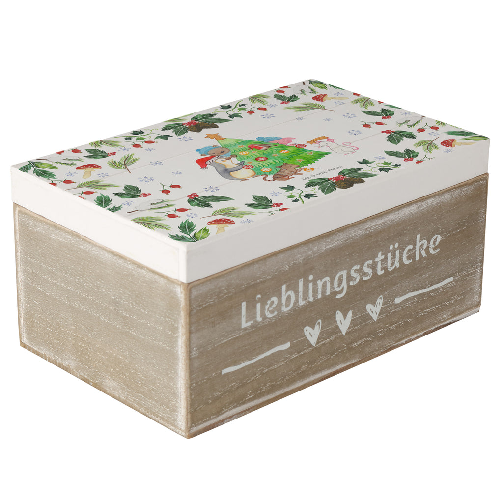 Holzkiste Weihnachtsbaum schmücken Holzkiste, Kiste, Schatzkiste, Truhe, Schatulle, XXL, Erinnerungsbox, Erinnerungskiste, Dekokiste, Aufbewahrungsbox, Winter, Weihnachten, Weihnachtsdeko, Nikolaus, Advent, Heiligabend, Wintermotiv