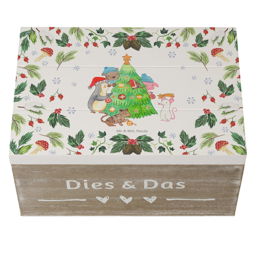 Holzkiste Weihnachtsbaum schmücken Holzkiste, Kiste, Schatzkiste, Truhe, Schatulle, XXL, Erinnerungsbox, Erinnerungskiste, Dekokiste, Aufbewahrungsbox, Winter, Weihnachten, Weihnachtsdeko, Nikolaus, Advent, Heiligabend, Wintermotiv