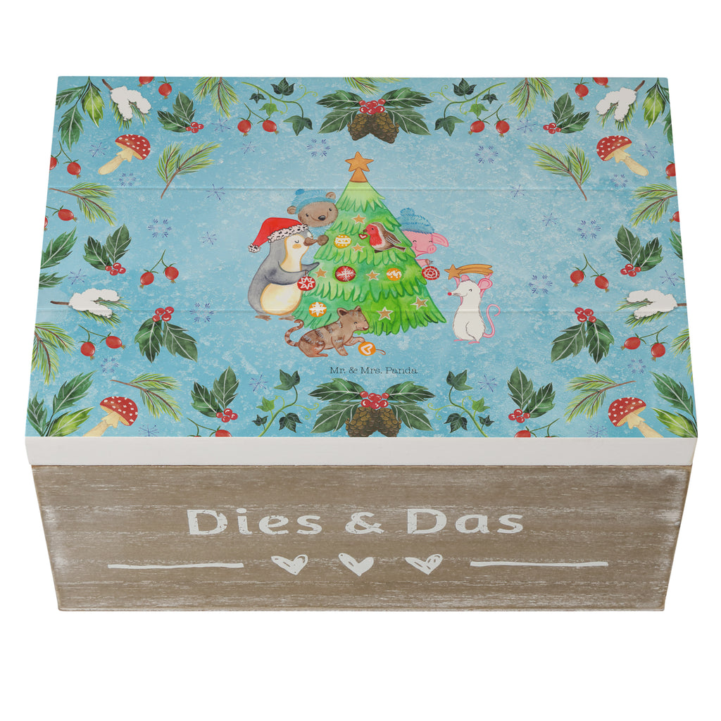 Holzkiste Weihnachtsbaum schmücken Holzkiste, Kiste, Schatzkiste, Truhe, Schatulle, XXL, Erinnerungsbox, Erinnerungskiste, Dekokiste, Aufbewahrungsbox, Winter, Weihnachten, Weihnachtsdeko, Nikolaus, Advent, Heiligabend, Wintermotiv