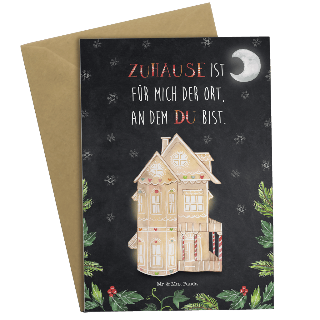 Grußkarte Lebkuchenhaus Klappkarte, Einladungskarte, Glückwunschkarte, Hochzeitskarte, Geburtstagskarte, Karte, Winter, Weihnachten, Weihnachtsdeko, Nikolaus, Advent, Heiligabend, Wintermotiv