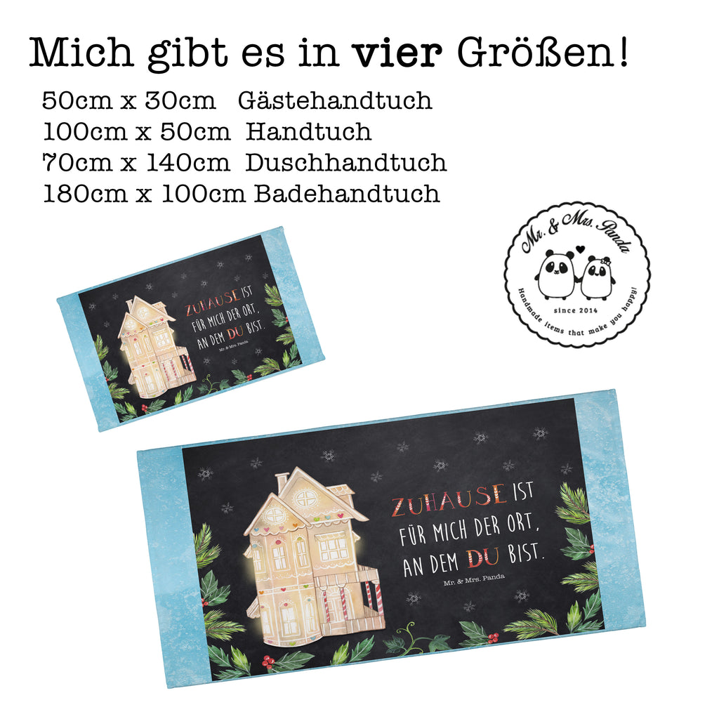 Gäste Handtuch Lebkuchenhaus Gästetuch, Reisehandtuch, Sport Handtuch, Frottier, Kinder Handtuch, Winter, Weihnachten, Weihnachtsdeko, Nikolaus, Advent, Heiligabend, Wintermotiv