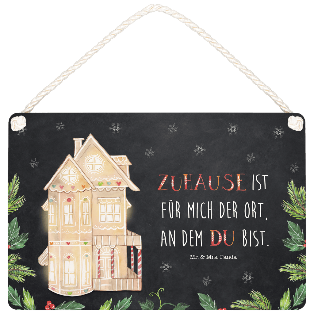 Deko Schild Lebkuchenhaus Dekoschild, Deko Schild, Schild, Tür Schild, Türschild, Holzschild, Wandschild, Wanddeko, Winter, Weihnachten, Weihnachtsdeko, Nikolaus, Advent, Heiligabend, Wintermotiv