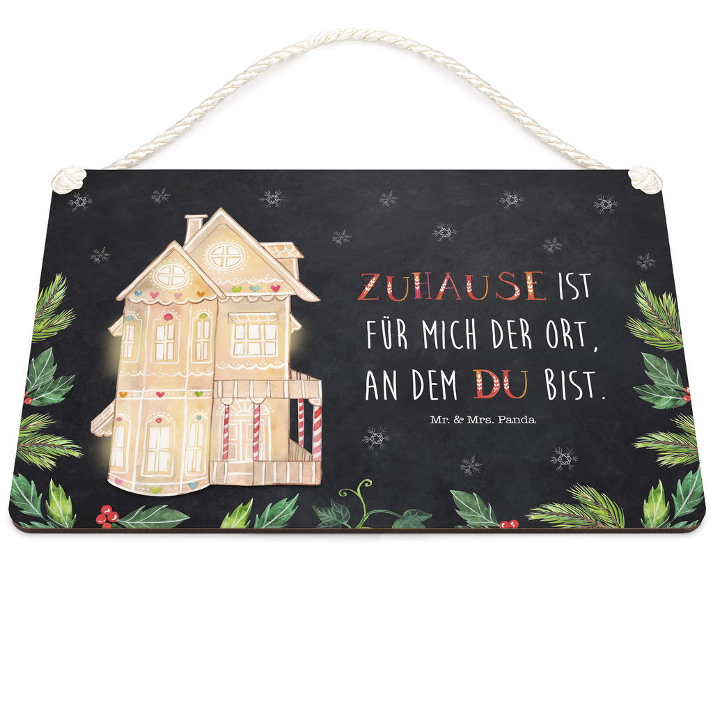 Deko Schild Lebkuchenhaus Dekoschild, Deko Schild, Schild, Tür Schild, Türschild, Holzschild, Wandschild, Wanddeko, Winter, Weihnachten, Weihnachtsdeko, Nikolaus, Advent, Heiligabend, Wintermotiv