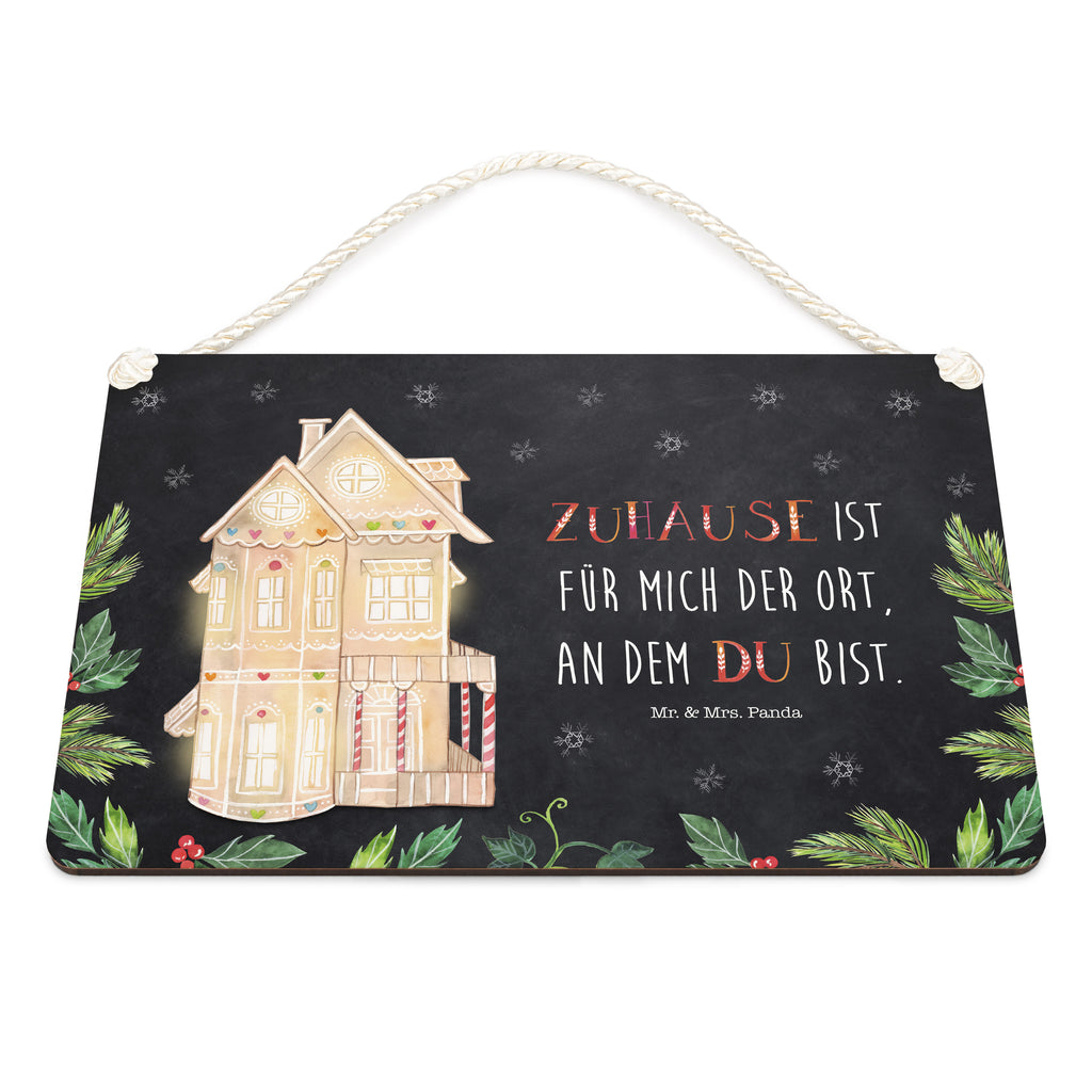 Deko Schild Lebkuchenhaus Dekoschild, Deko Schild, Schild, Tür Schild, Türschild, Holzschild, Wandschild, Wanddeko, Winter, Weihnachten, Weihnachtsdeko, Nikolaus, Advent, Heiligabend, Wintermotiv