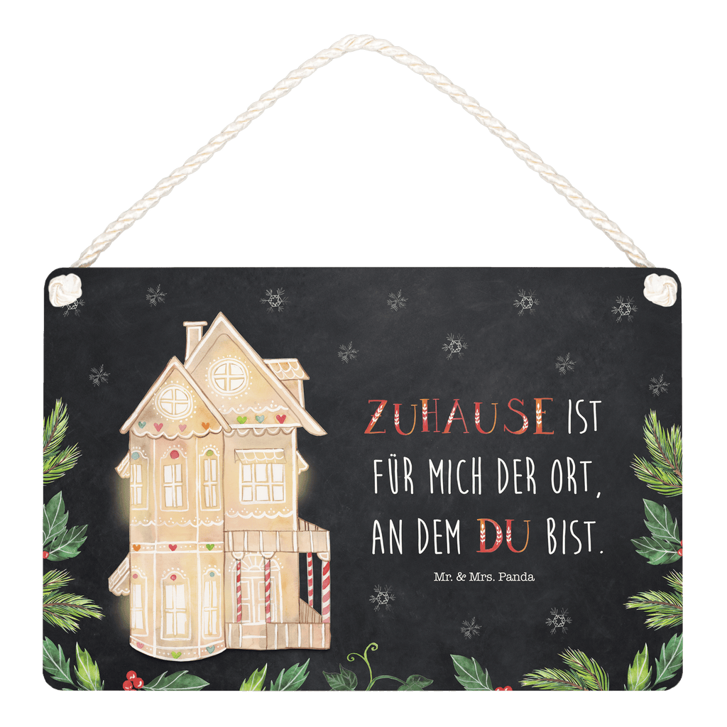 Deko Schild Lebkuchenhaus Dekoschild, Deko Schild, Schild, Tür Schild, Türschild, Holzschild, Wandschild, Wanddeko, Winter, Weihnachten, Weihnachtsdeko, Nikolaus, Advent, Heiligabend, Wintermotiv