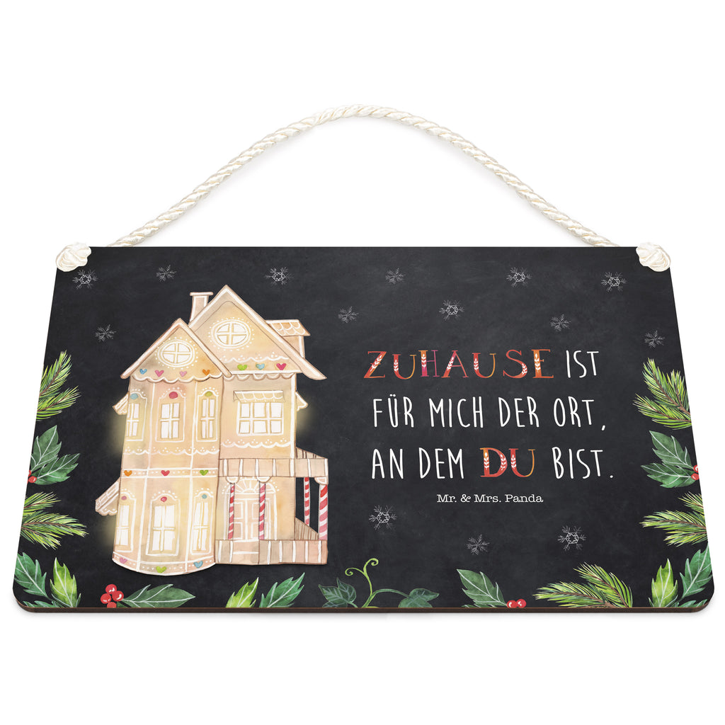 Deko Schild Lebkuchenhaus Dekoschild, Deko Schild, Schild, Tür Schild, Türschild, Holzschild, Wandschild, Wanddeko, Winter, Weihnachten, Weihnachtsdeko, Nikolaus, Advent, Heiligabend, Wintermotiv